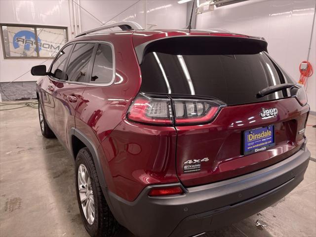 used 2021 Jeep Cherokee car, priced at $22,116