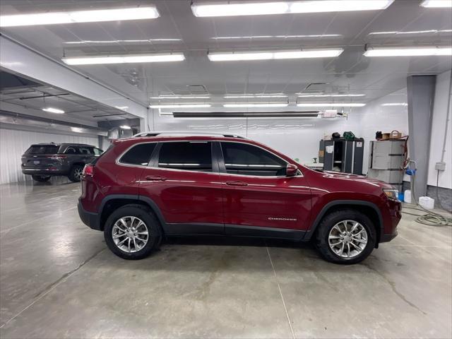 used 2021 Jeep Cherokee car, priced at $22,116