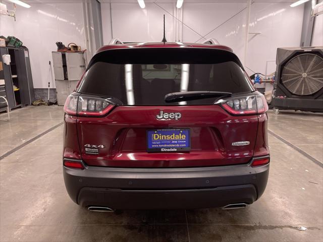 used 2021 Jeep Cherokee car, priced at $22,116