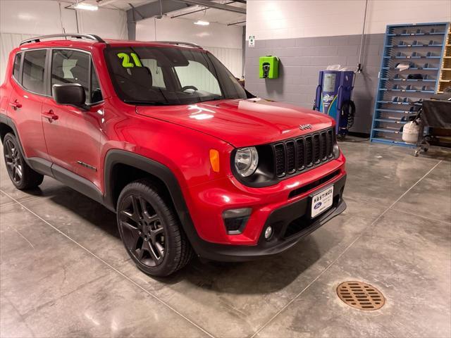 used 2021 Jeep Renegade car, priced at $19,825