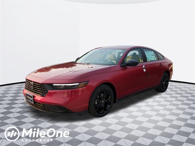 new 2025 Honda Accord car, priced at $30,906