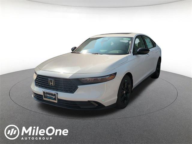 new 2025 Honda Accord car, priced at $30,705