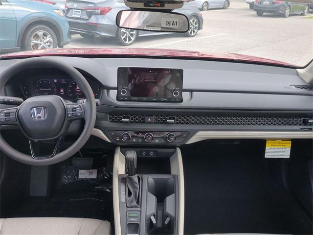new 2025 Honda Accord car, priced at $30,906