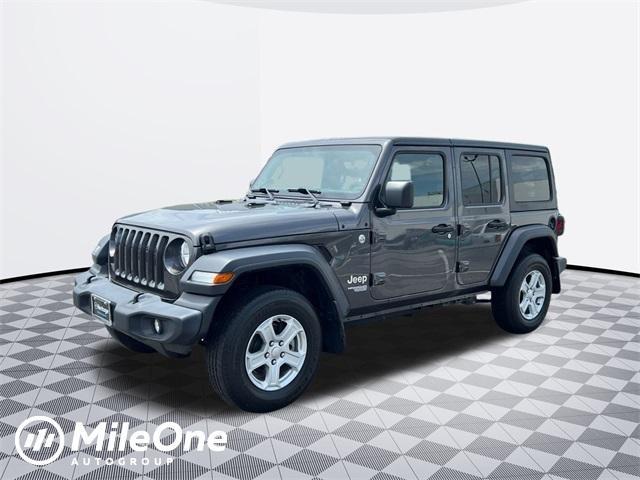 used 2020 Jeep Wrangler Unlimited car, priced at $31,470