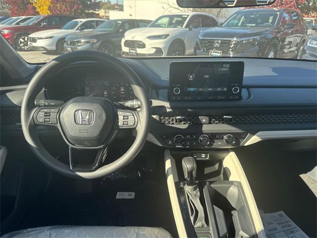 new 2025 Honda Accord car, priced at $30,219