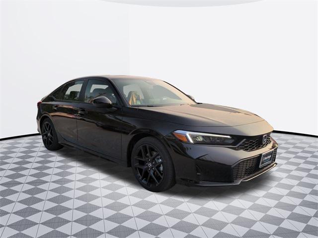 new 2025 Honda Civic Hybrid car, priced at $28,740