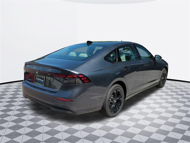 new 2025 Honda Accord car, priced at $30,474