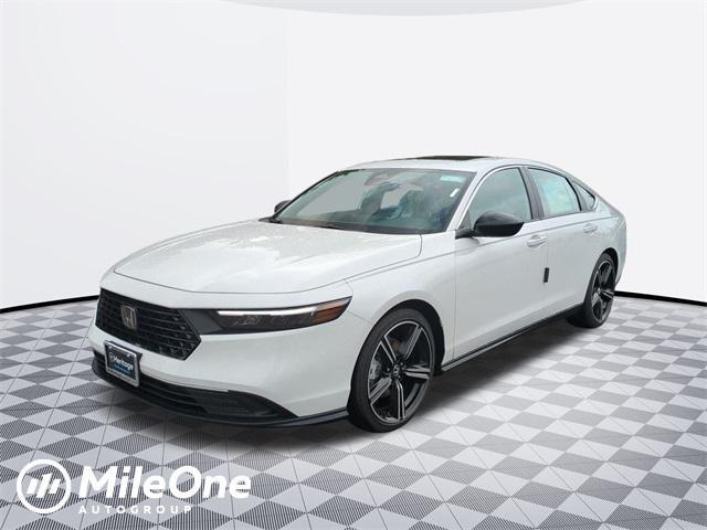 new 2025 Honda Accord Hybrid car, priced at $33,655