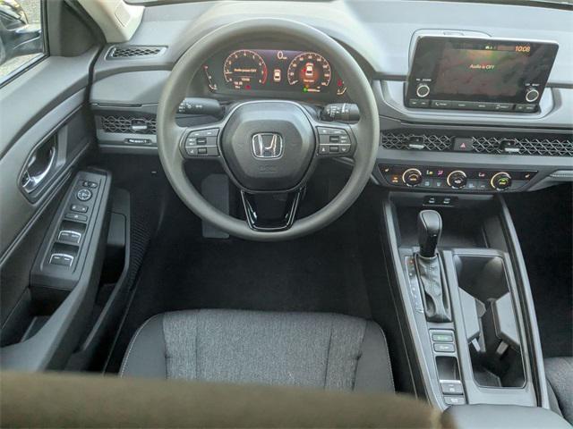 new 2025 Honda Accord car, priced at $30,750