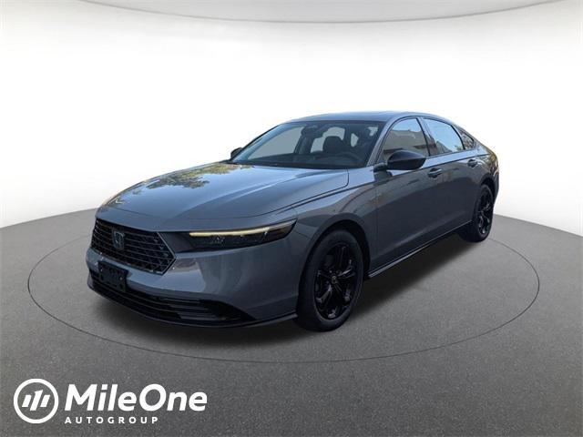new 2025 Honda Accord car, priced at $30,750