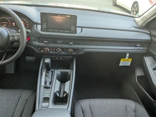new 2025 Honda Accord car, priced at $30,750