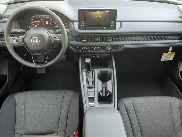 new 2025 Honda Accord car, priced at $30,750