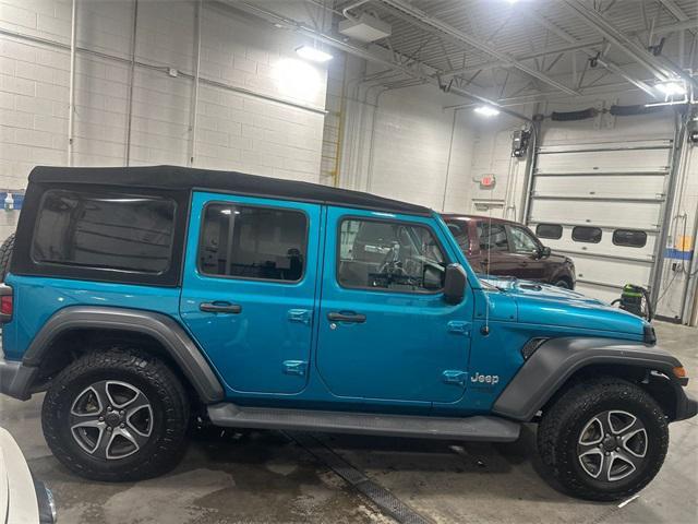 used 2020 Jeep Wrangler Unlimited car, priced at $23,488