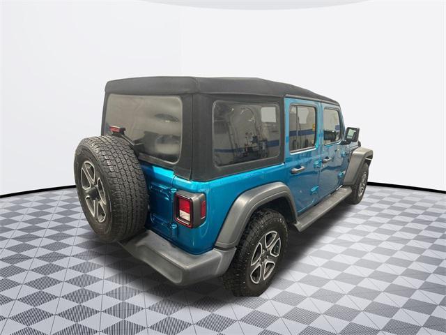 used 2020 Jeep Wrangler Unlimited car, priced at $23,488