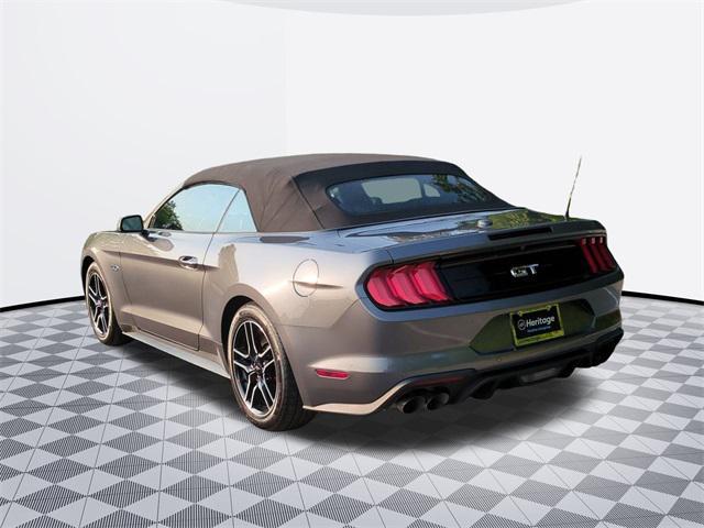 used 2022 Ford Mustang car, priced at $37,500