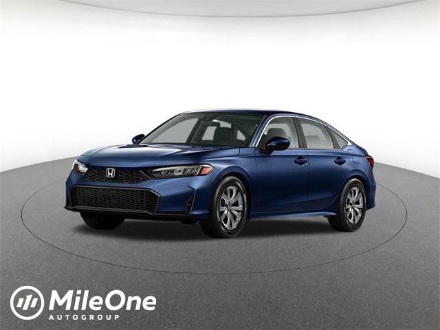 new 2026 Honda Civic car, priced at $25,191