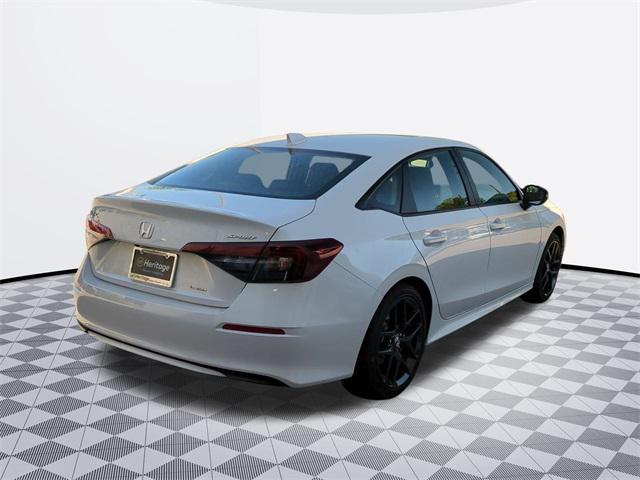 new 2025 Honda Civic car, priced at $26,600