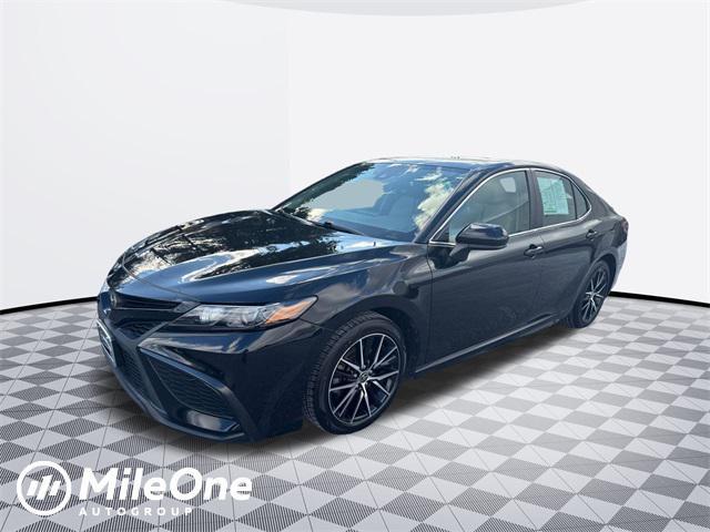 used 2021 Toyota Camry car, priced at $22,000