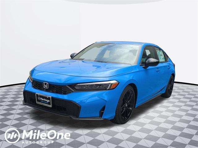 new 2025 Honda Civic car, priced at $27,744