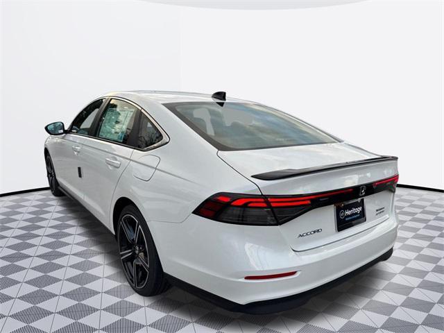 new 2025 Honda Accord Hybrid car, priced at $33,600