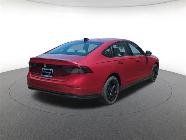 new 2025 Honda Accord car, priced at $30,706