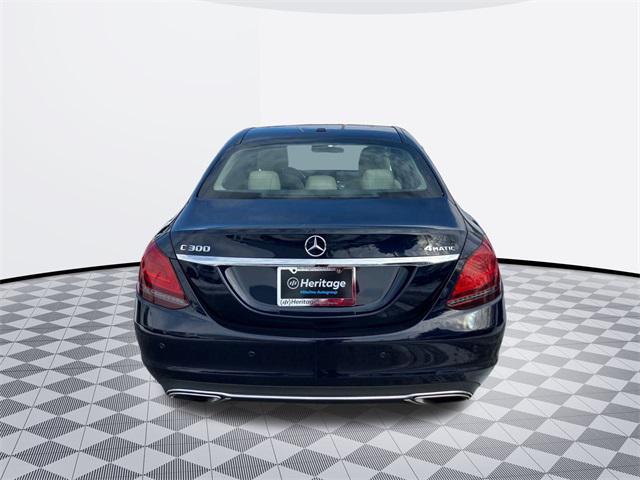 used 2019 Mercedes-Benz C-Class car, priced at $23,000