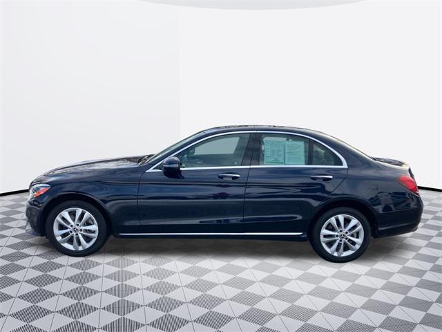 used 2019 Mercedes-Benz C-Class car, priced at $23,000