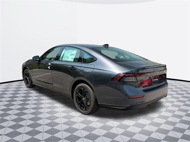 new 2025 Honda Accord car, priced at $30,474