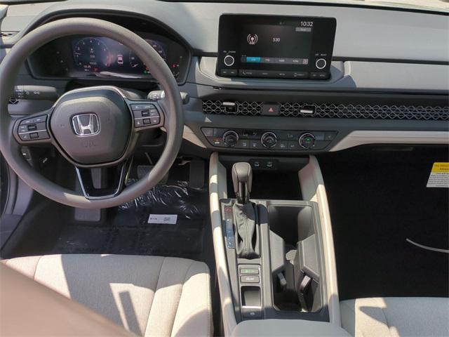 new 2025 Honda Accord car, priced at $30,474