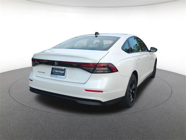 new 2025 Honda Accord car, priced at $30,706