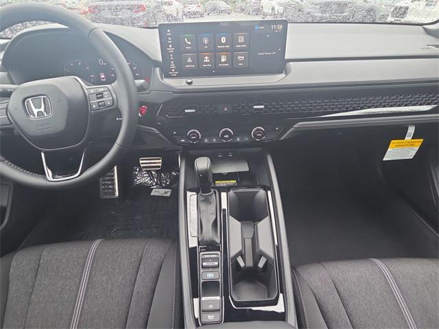 new 2025 Honda Accord Hybrid car, priced at $33,655