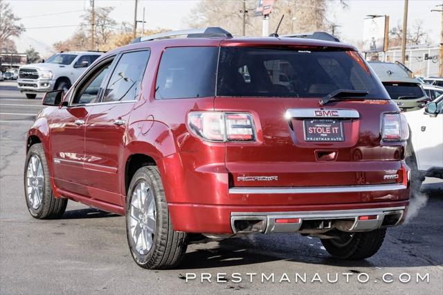 used 2015 GMC Acadia car, priced at $12,000