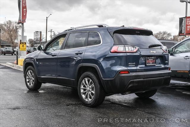 used 2021 Jeep Cherokee car, priced at $18,000