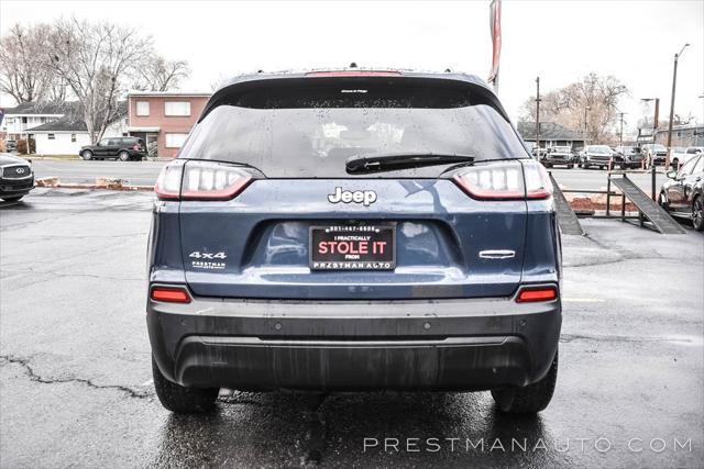 used 2021 Jeep Cherokee car, priced at $18,000