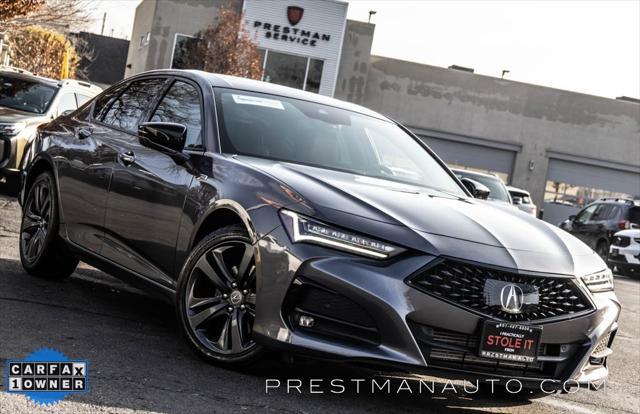 used 2022 Acura TLX car, priced at $26,500