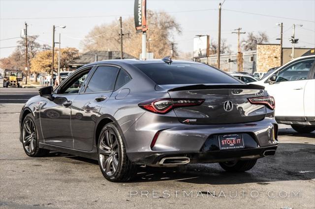 used 2022 Acura TLX car, priced at $26,500