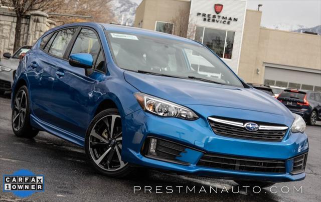 used 2021 Subaru Impreza car, priced at $15,500