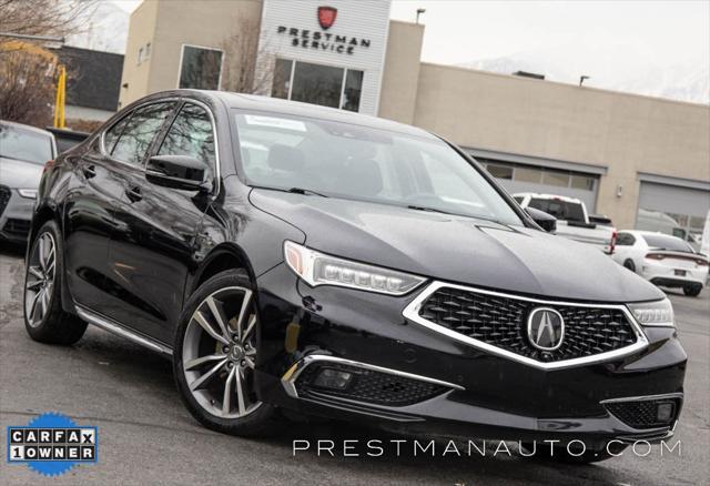 used 2020 Acura TLX car, priced at $22,500