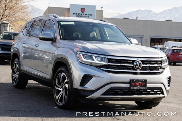 used 2021 Volkswagen Atlas car, priced at $26,000