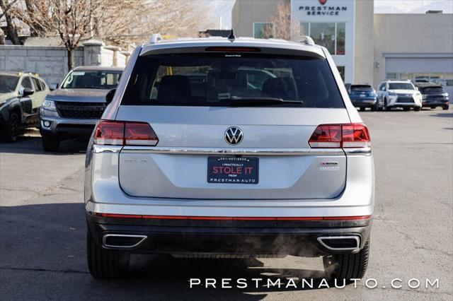 used 2021 Volkswagen Atlas car, priced at $26,000