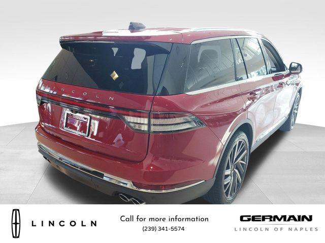 new 2025 Lincoln Aviator car, priced at $80,850