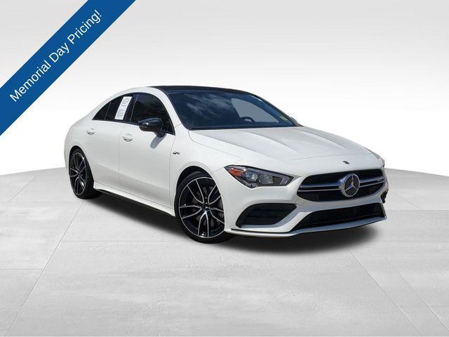 used 2022 Mercedes-Benz AMG CLA 35 car, priced at $42,554