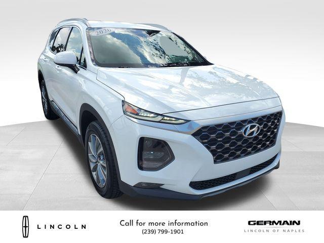 used 2020 Hyundai Santa Fe car, priced at $18,772