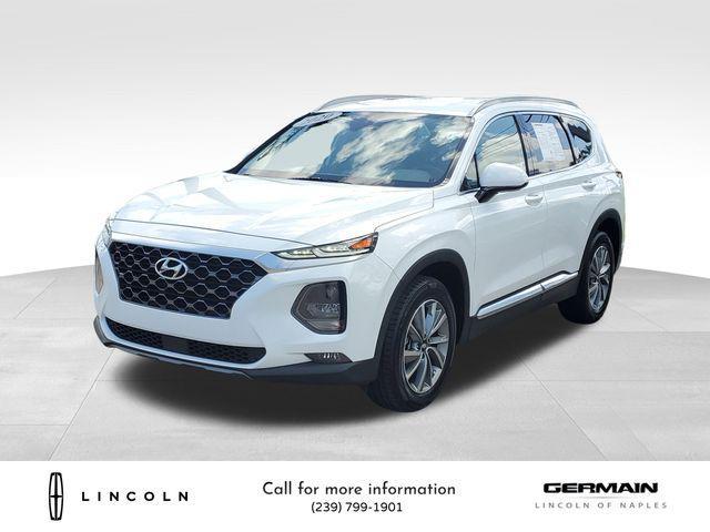 used 2020 Hyundai Santa Fe car, priced at $18,950