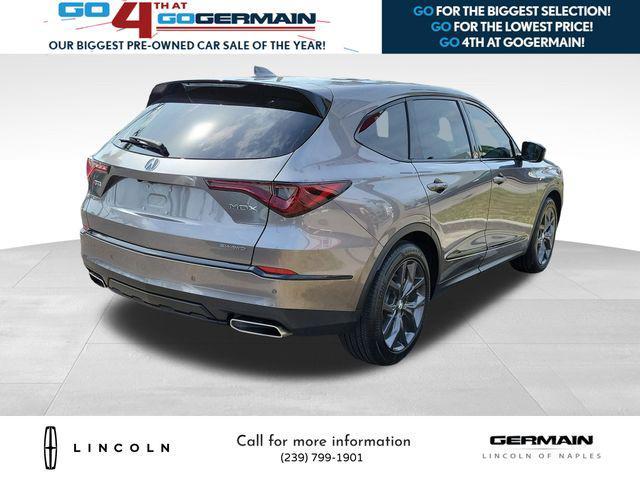 used 2024 Acura MDX car, priced at $47,950