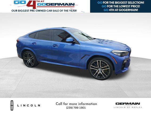 used 2020 BMW X6 car, priced at $44,950