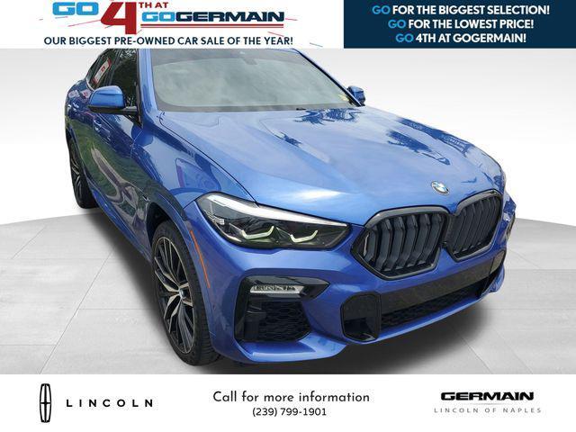 used 2020 BMW X6 car, priced at $44,950