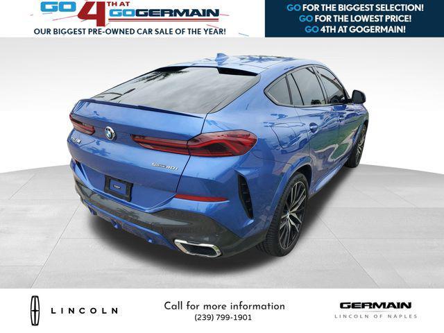 used 2020 BMW X6 car, priced at $44,950