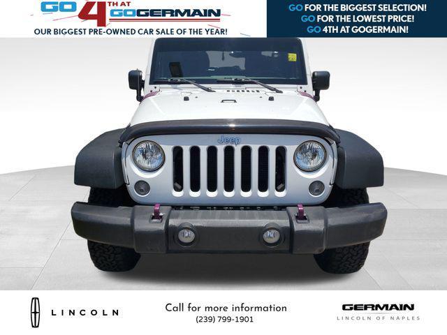 used 2016 Jeep Wrangler Unlimited car, priced at $15,950