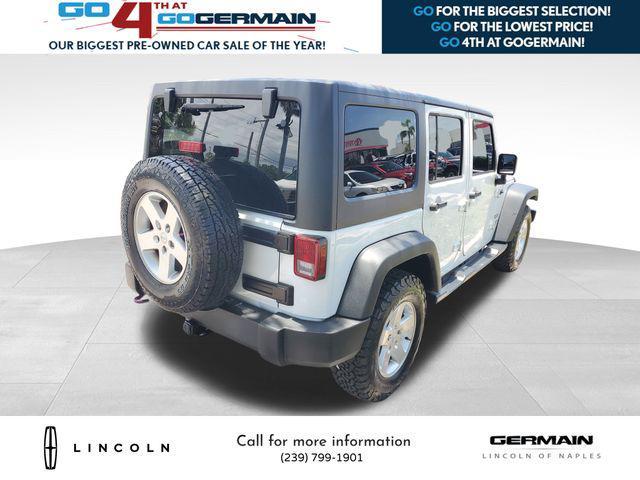 used 2016 Jeep Wrangler Unlimited car, priced at $15,950